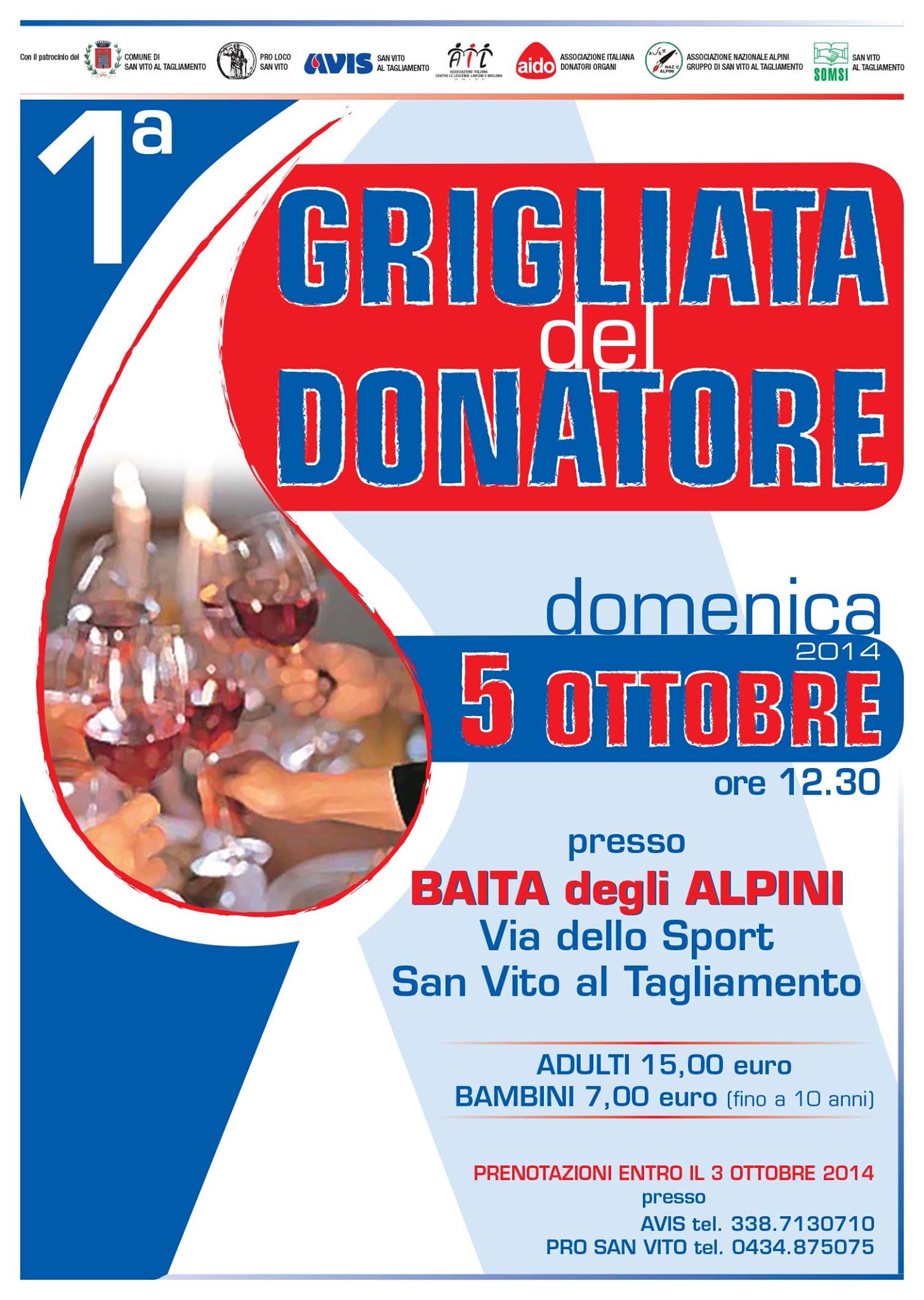 Grigliata del Donatore - AVIS