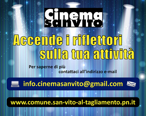 Pubblicità Cinema San Vito