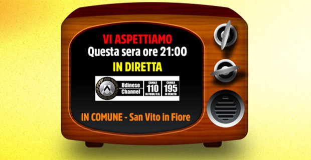 Diretta su Udinese Channel