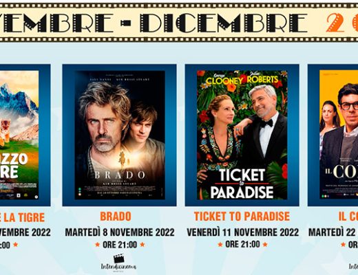Programmazione Cinema San Vito - Novembre e Dicembre 2022